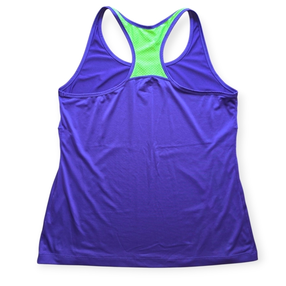 Xersion Tank Top Large Purple Green #TK56 - Picture 4 of 11
